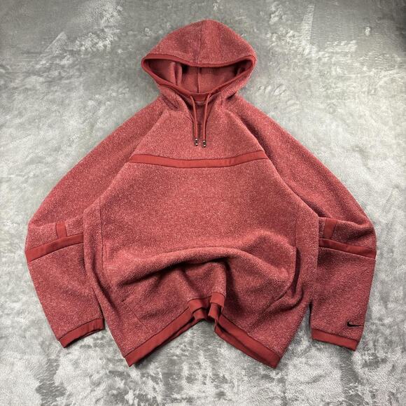 Nike Other - Nike Women's Sportswear Pullover Therma Fleece Long Neck Comfy Hoodie Size M